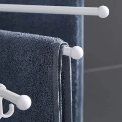 Tranquil Waters Badezimmer|Küche & Esszimmer-Drehbarer Handtuchhalter zur Wandmontage – Mehrschichtiger Badezimmer-Organizer