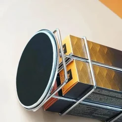 Tom Küche & Esszimmer-Drehbarer Kapselhalter für Nespresso – Ständer für 40 Kapseln für einfachen Zugriff und Organisation