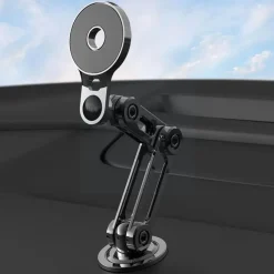 Wild u0026 Free Gear Autozubehör|Automobilindustrie-Drehbarer magnetischer Autotelefonhalter - Mechanischer Saugarm