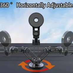 Wild u0026 Free Gear Autozubehör|Automobilindustrie-Drehbarer magnetischer Autotelefonhalter - Mechanischer Saugarm