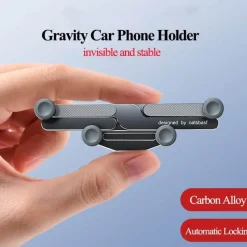 Wild u0026 Free Gear Autozubehör|Automobilindustrie-Drehbarer, unsichtbarer Telefonhalter für die Autolüftung - Verstellbare Universalhalterung