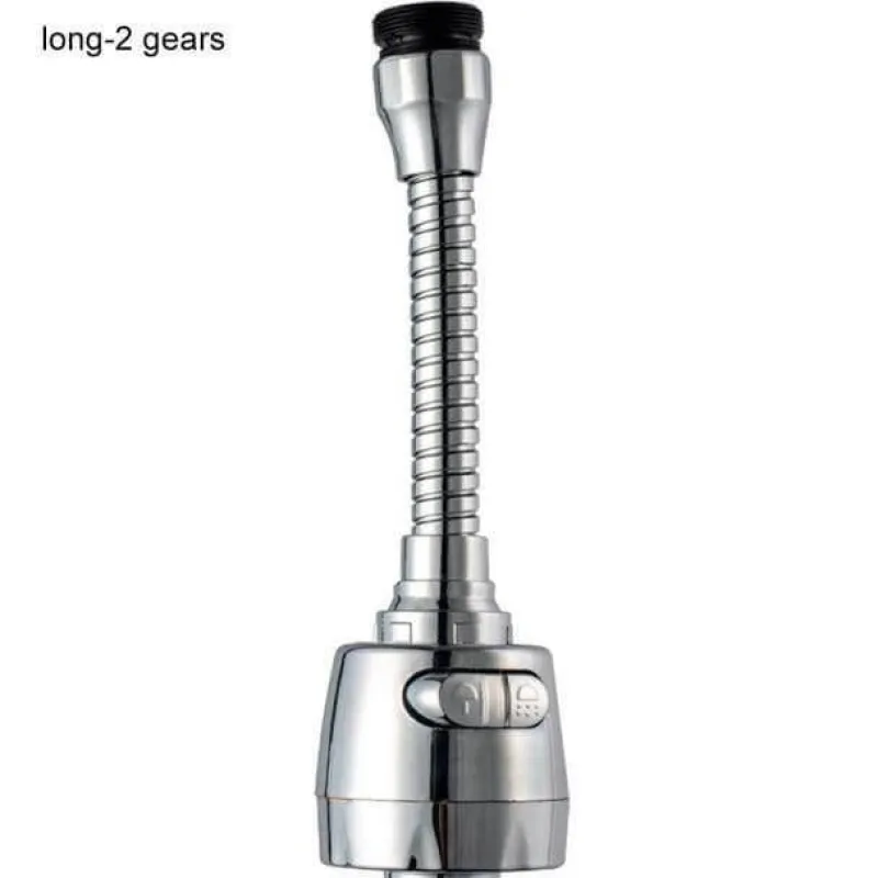 Deco Küche & Esszimmer-Drehbarer, wassersparender Wasserhahnkopf – 360 Grad schwenkbarer Wasserhahnaufsatz