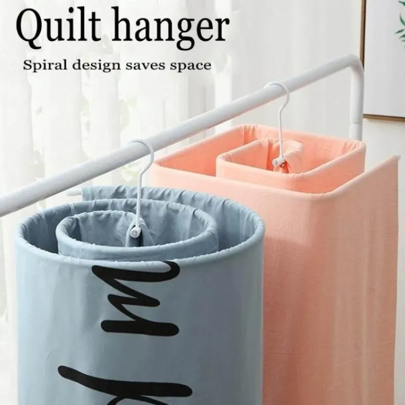 Tranquil Waters Badezimmer-Drehbarer Wäscheständer – Platzsparender Wäsche-Organizer