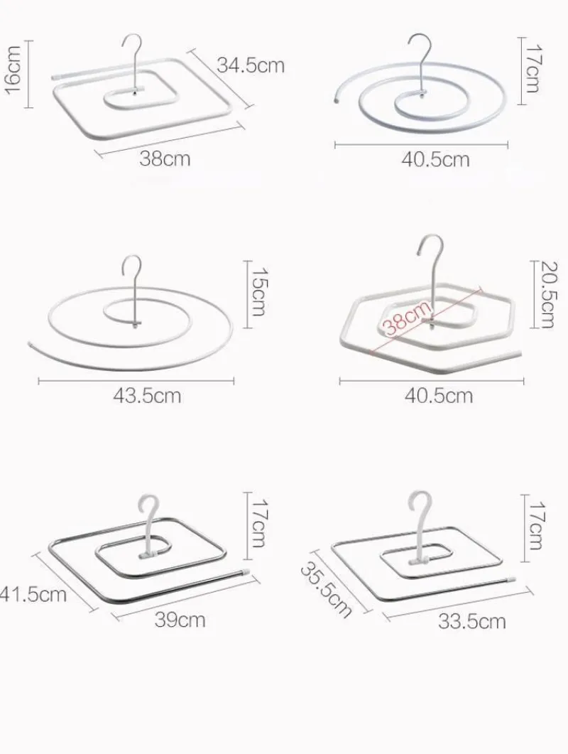 Tranquil Waters Badezimmer-Drehbarer Wäscheständer – Platzsparender Wäsche-Organizer
