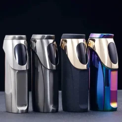 The Outdoor Vault Camping-Werkzeuge|Camping Im Freien-Dreiflammiges elektrisches Feuerzeug – wiederaufladbare Touch-Sensor-Technologie