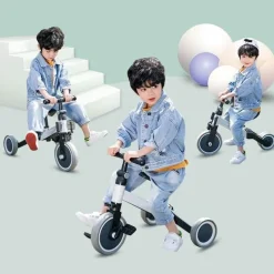 Kinder The Decor Haven Kinderwagen & Zubehör-Dreirad-Balance-Scooter für Kinder – Einfache Fahrt für kleine Kinder