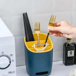 Tom Küche & Esszimmer-Dreischichtiger Besteck-Organizer - Küchenaufbewahrungsregal