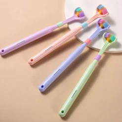 Kinder The Decor Haven Kinderwagen & Zubehör-Dreiseitige weiche Zahnbürste – Ultra Care Mundhygiene-Tool