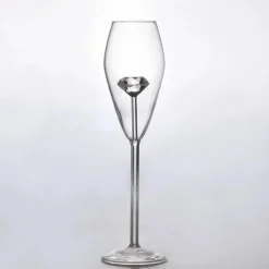 Plates u0026 More Küche & Esszimmer-3D-Rosen-Stielglas – elegantes Weinglas, Champagnerflöte, Geschenk