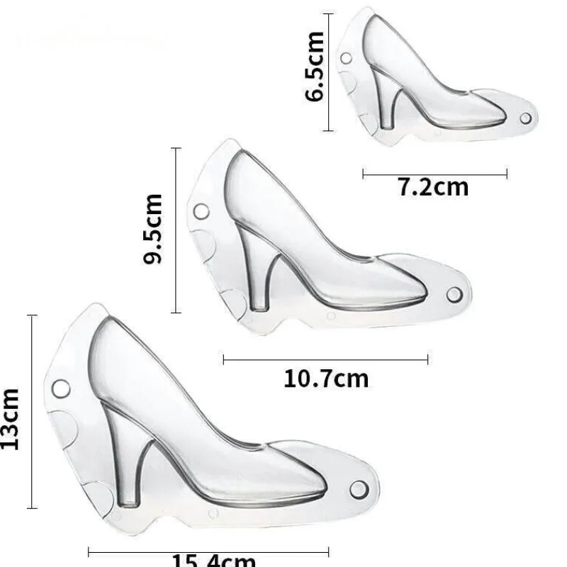 The Culinary Kit Küche & Esszimmer-3D-Schokoladenform – High Heel-Schuh-Design