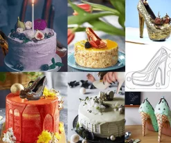 The Culinary Kit Küche & Esszimmer-3D-Schokoladenform – High Heel-Schuh-Design