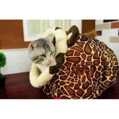 Decor Haustierzubehör|Haustierbetten-Dschungeltier-Nest – Löwe, Leopard, Giraffe