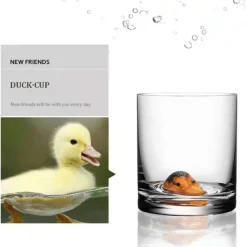 The Culinary Kit Küche & Esszimmer-3D-Tier-Weinglas – Ultraklares, einzigartiges Stielglas