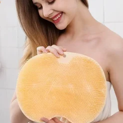 Tom Küche & Esszimmer-Duschmassagematte aus Silikon mit rutschfesten Saugnäpfen für sicheres und entspannendes Baden