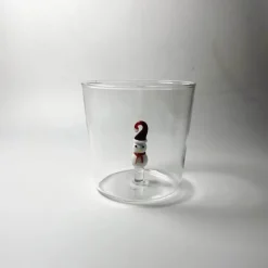 Plates u0026 More Küche & Esszimmer-3D-Weinglas mit Weihnachtsbaum – 300 ml, Trinkgeschirr für die Feiertage, Geschenk