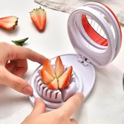 The Culinary Kit Küche & Esszimmer-Easy Egg Slicer – Multifunktionaler Eierschneider