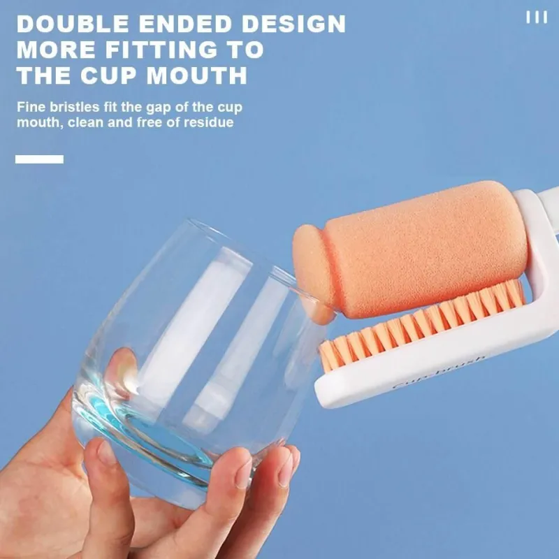 The Culinary Kit Küche & Esszimmer-Easy Spotless Flaschenreinigungsbürste mit langem Griff