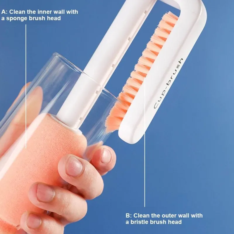 The Culinary Kit Küche & Esszimmer-Easy Spotless Flaschenreinigungsbürste mit langem Griff