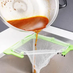 Deco Küche & Esszimmer-Eck-Abtropffilter für Küchenspüle – Wasserhahn-Siebaufsatz