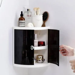 The Blissful Bath Badezimmer-Eckbadezimmer-Organizer – platzsparendes Aufbewahrungsregal