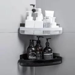 The Blissful Bath Badezimmer-Eckregal für die Dusche – platzsparende Aufbewahrungslösung für das Badezimmer