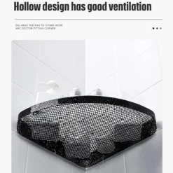 The Blissful Bath Badezimmer-Eckregal für die Dusche – platzsparende Aufbewahrungslösung für das Badezimmer