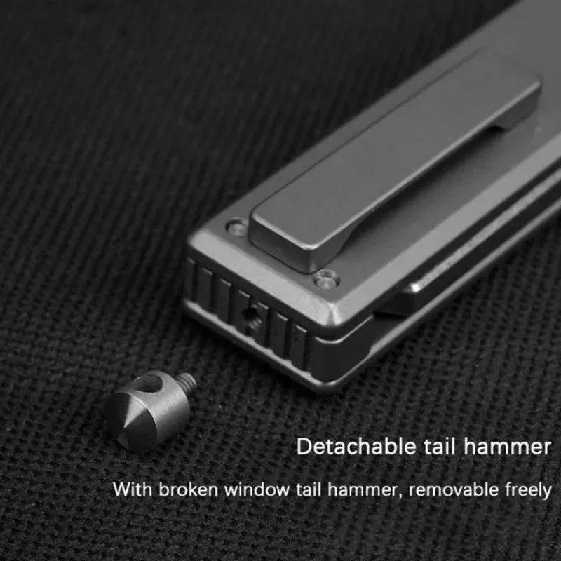 The Outdoor Vault Camping-Werkzeuge|Camping Im Freien-EDC-Überlebensmesser – Elite-Fensterbrecher