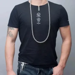 Cozy Living Camping Im Freien|Outdoor & Garten-Edelstahl-Armband-Halskette zur Selbstverteidigung – EDC-Überlebensausrüstung