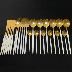 Cutlery Craft Küche & Esszimmer-Edelstahl-Besteckset - Cardini Cutlery Essbesteck