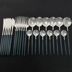 Cutlery Craft Küche & Esszimmer-Edelstahl-Besteckset - Cardini Cutlery Essbesteck