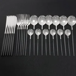 Cutlery Craft Küche & Esszimmer-Edelstahl-Besteckset - Cardini Cutlery Essbesteck