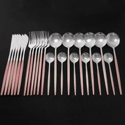 Cutlery Craft Küche & Esszimmer-Edelstahl-Besteckset - Cardini Cutlery Essbesteck