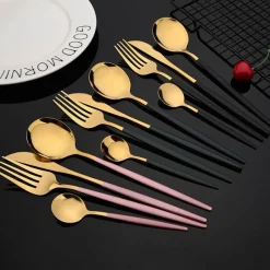 Cutlery Craft Küche & Esszimmer-Edelstahl-Besteckset - Cardini Cutlery Essbesteck