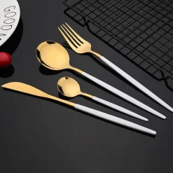 Cutlery Craft Küche & Esszimmer-Edelstahl-Besteckset - Cardini Cutlery Essbesteck