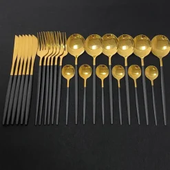 Cutlery Craft Küche & Esszimmer-Edelstahl-Besteckset - Cardini Cutlery Essbesteck