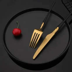 Cutlery Craft Küche & Esszimmer-Edelstahl-Besteckset – Elegantes Essgeschirr