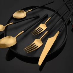 Cutlery Craft Küche & Esszimmer-Edelstahl-Besteckset – Elegantes Essgeschirr