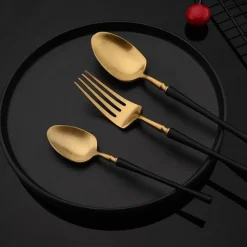 Cutlery Craft Küche & Esszimmer-Edelstahl-Besteckset – Elegantes Essgeschirr