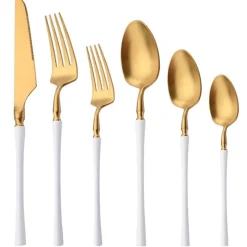 Cutlery Craft Küche & Esszimmer-Edelstahl-Besteckset – Elegantes Essgeschirr