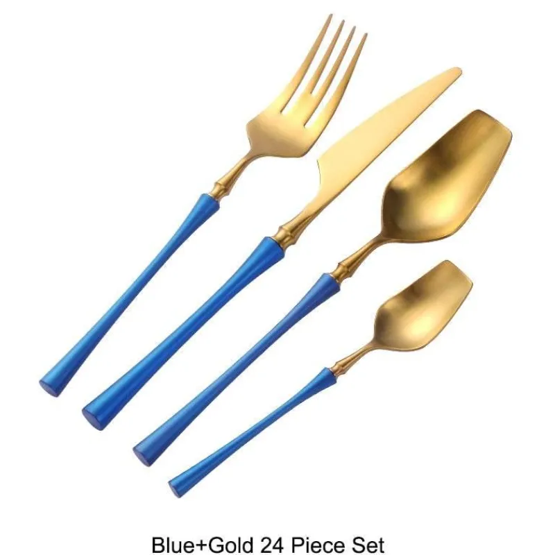 Cutlery Craft Küche & Esszimmer-Edelstahl-Besteckset – Modernes, elegantes Essbesteck