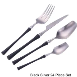 Cutlery Craft Küche & Esszimmer-Edelstahl-Besteckset – Modernes, elegantes Essbesteck