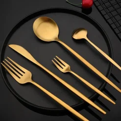 Cutlery Craft Küche & Esszimmer-Edelstahl-Besteckset Modernes, elegantes Besteck für das Essen