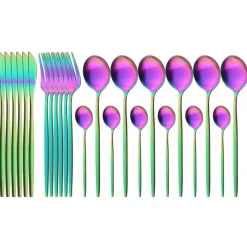 Cutlery Craft Küche & Esszimmer-Edelstahl-Besteckset Modernes, elegantes Besteck für das Essen