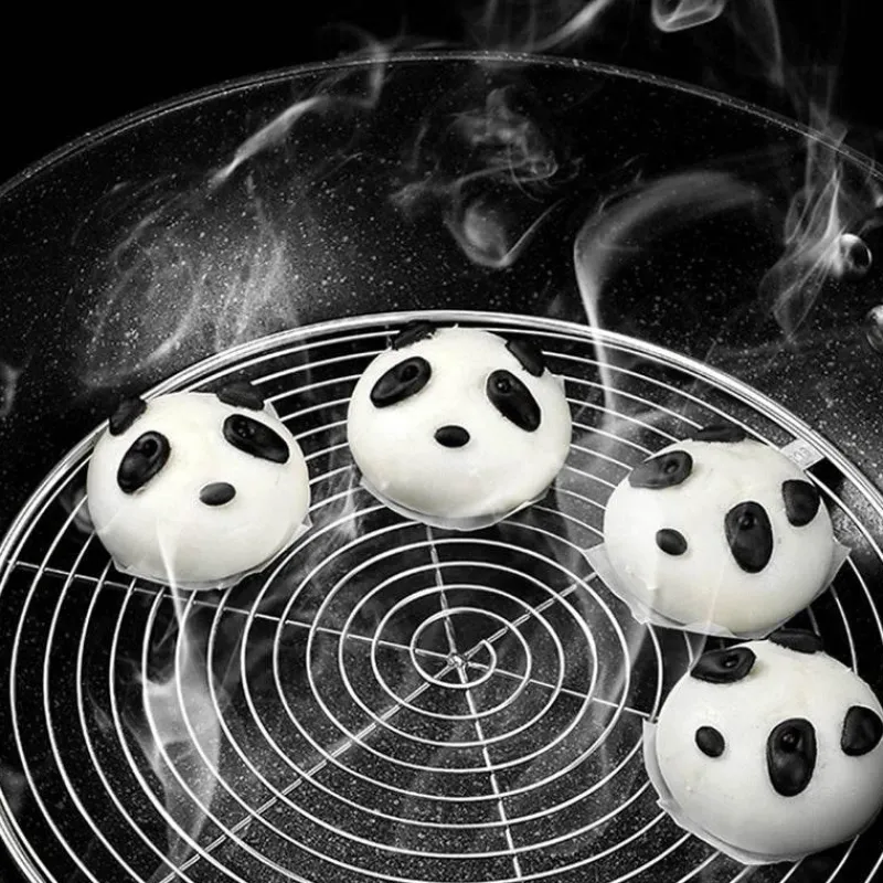 Tom Küche & Esszimmer-Edelstahl-Dampfgarer für Teigtaschen und Eier für perfekt gedämpfte