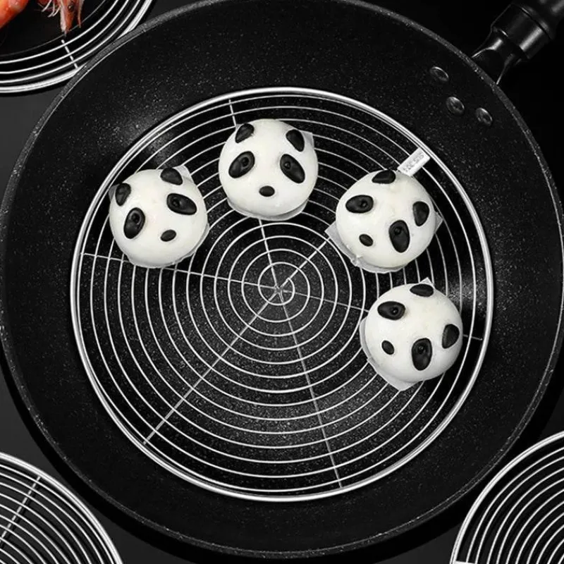 Tom Küche & Esszimmer-Edelstahl-Dampfgarer für Teigtaschen und Eier für perfekt gedämpfte