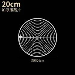 Tom Küche & Esszimmer-Edelstahl-Dampfgarer für Teigtaschen und Eier für perfekt gedämpfte