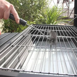 Adventure Basecamp Camping Im Freien|Küche & Esszimmer-Edelstahl-Grillbürste – Hochleistungsreiniger für Grills