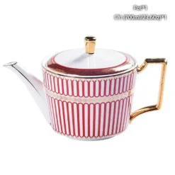 Feast u0026 Flair Küche & Esszimmer-Edle Teekanne aus Bone China – Europäisches Porzellan für Teeliebhaber