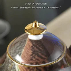 Feast u0026 Flair Küche & Esszimmer-Edle Teekanne aus Bone China – Europäisches Porzellan für Teeliebhaber