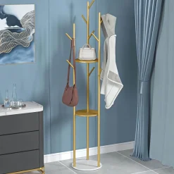 The Lounge Loft Möbel-Edle Wandgarderobe – Stilvoller Organizer für Hüte und Mäntel